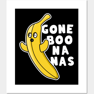 Banana Ghost Gone Boo Nanas Posters and Art